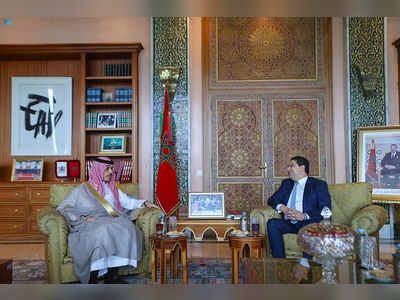 Saudi FM meets with counterpart during visit to Morocco