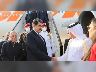 Venezuela's Maduro arrives in Qatar and will meet the emir