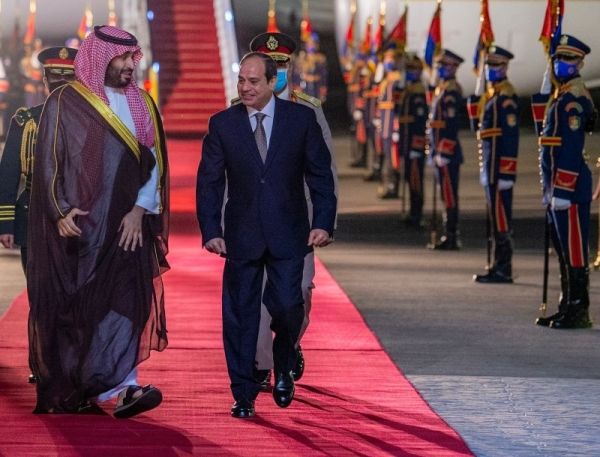 Crown Prince arrives in Egypt at start of regional tour