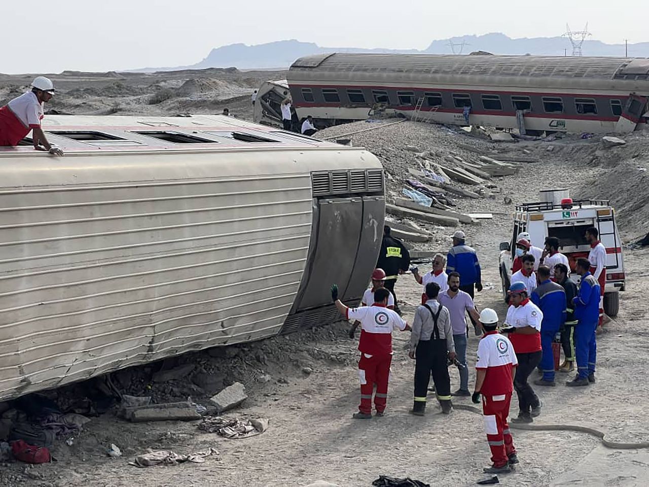 Train derailment kills at least 17 in Iran