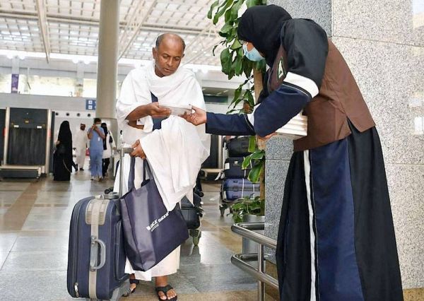 955 pilgrims for this year's Hajj Season arrive in Saudi Arabia