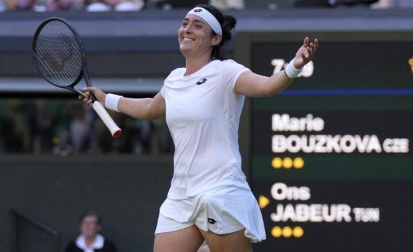 Ons Jabeur advances to first GS semifinal in Wimbledon Open