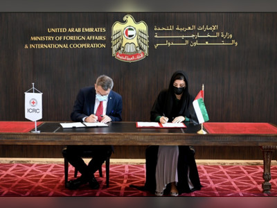 UAE and ICRC sign agreement to establish an office for Red Cross in Abu Dhabi