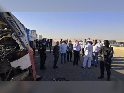 23 killed, 30 injured in bus accident southern Egypt
