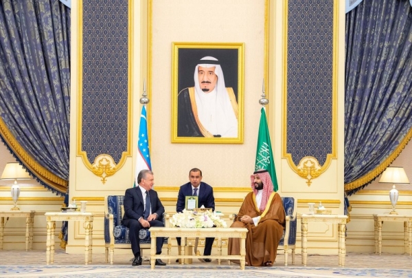 Crown Prince, Uzbek president hold talks in Jeddah