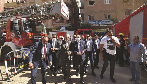 Electrical fire kills 41? in Cairo Coptic church