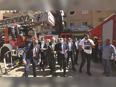 Electrical fire kills 41? in Cairo Coptic church