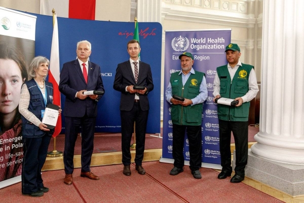 Saudi Arabia delivers medical equipment to Ukrainian refugees in Poland