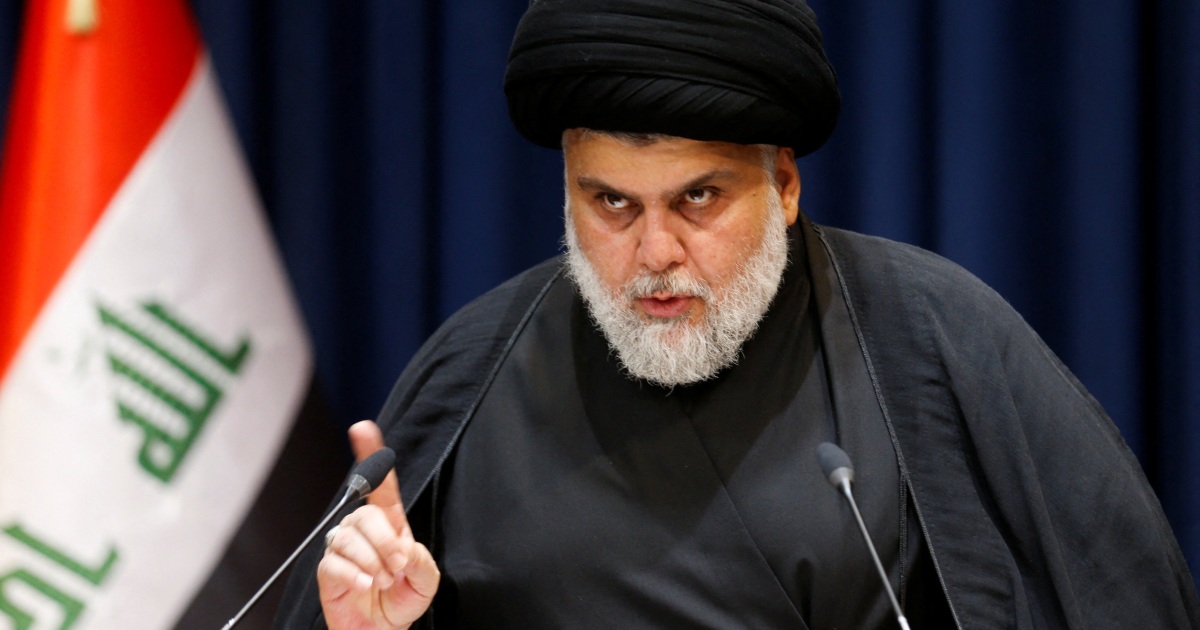 Iraq’s al-Sadr demands dissolution of parliament, early elections