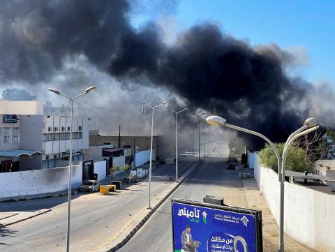 Libya Capital Remains Tense a Day after Clashes Kill over 30