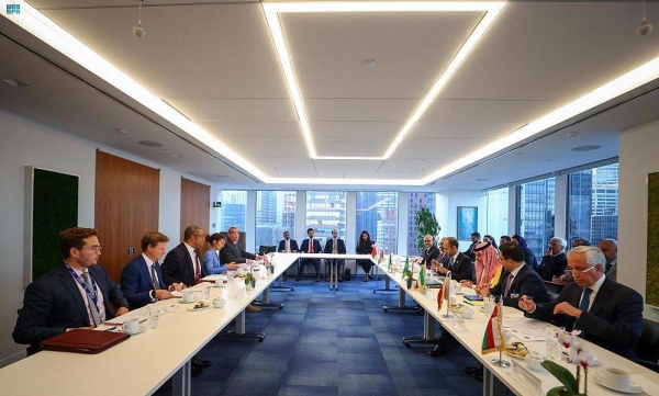 Foreign minister chairs GCC-UK troika at UNGA