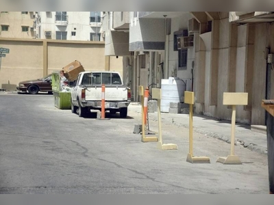 SR3000 fine for placing cones in public street in front of home