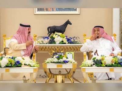 King Salman, crown prince receive Bahrain king