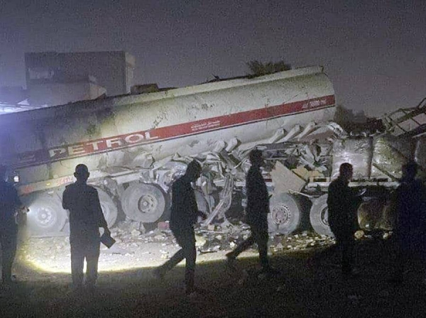 Nine killed, 20 hurt as gas tanker explodes in Baghdad