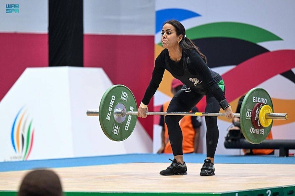Saudi Games 2022 kicks off with first crowning at women’s weightlifting event