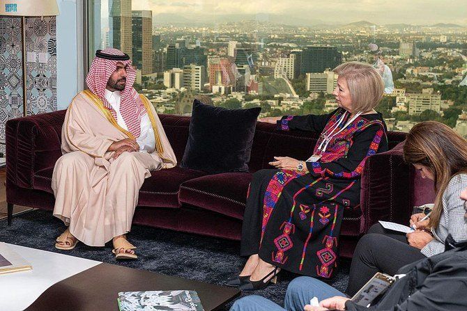 Saudi culture minister meets Jordanian, Iraqi counterparts at UNESCO meeting in Mexico