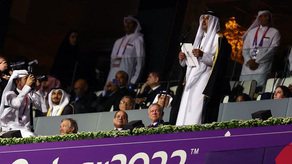 Qatar’s emir says World Cup gathers people of all beliefs