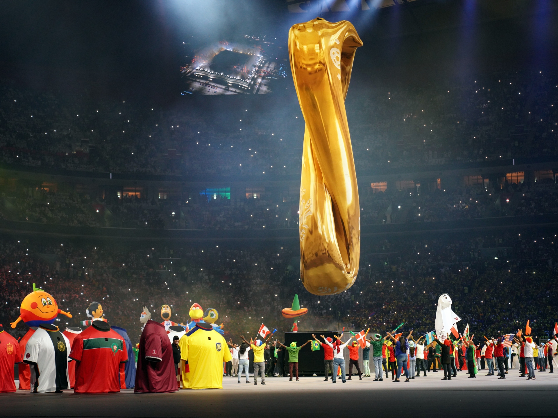 Spectacular opening ceremony kicks off World Cup in Qatar