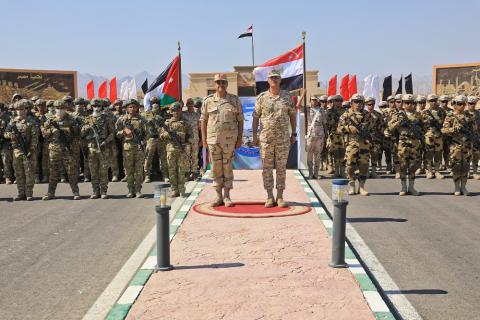 Joint Egyptian-Jordanian Military Exercise Kicks off