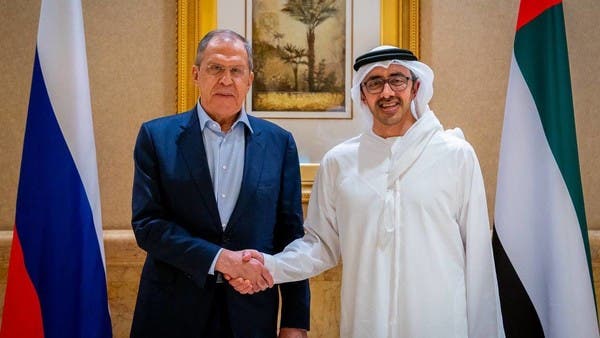 Russia’s FM Lavrov meets UAE’s Sheikh Abdullah on two-day visit to Abu Dhabi