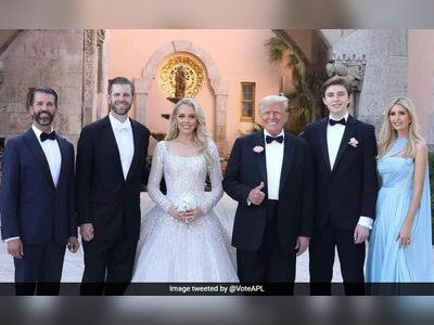 Donald Trump's Youngest Daughter Tiffany Marries Michael Boulos At Mar-a-Lago In Florida