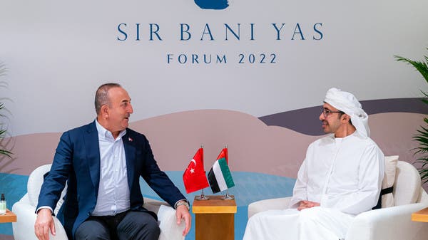 UAE FM Sheikh Abdullah, Turkey’s Cavusoglu discuss ties, energy at Abu Dhabi event