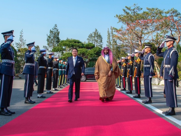 Crown Prince underscores desire to enhance cooperation in message to Korean president
