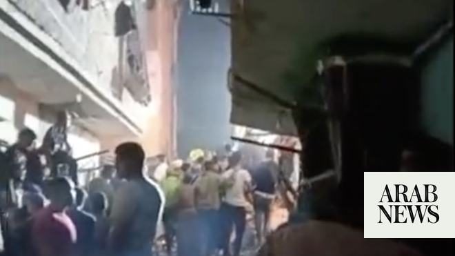 One person dead and three injured as building collapses in Cairo