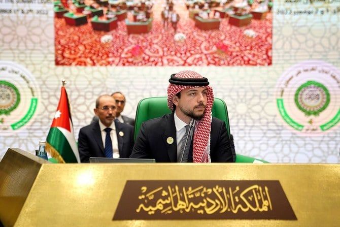 Jordan’s crown prince highlights Palestinian cause, regional trade at Arab Summit