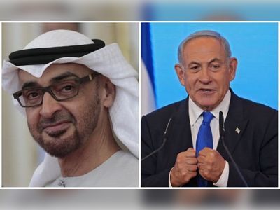 UAE president and Israel’s Netanyahu discuss ways to achieve peace in the region
