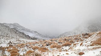 In pictures: Snow blankets Saudi Arabia’s Tabuk as temperatures drop drastically