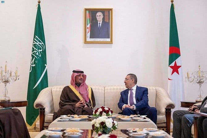 Algerian president receives Saudi interior minister