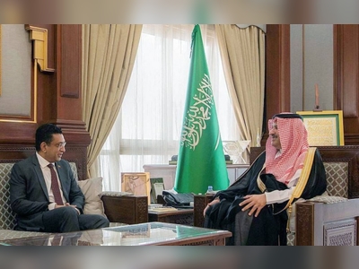 Madinah governor receives Sri Lankan foreign minister