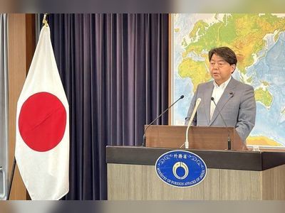 Japan’s Foreign Minister expresses concern over Israeli-Palestinian tensions