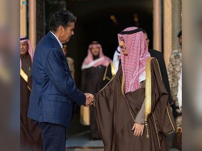 Saudi FM receives Palau president, holds call with Belarus counterpart