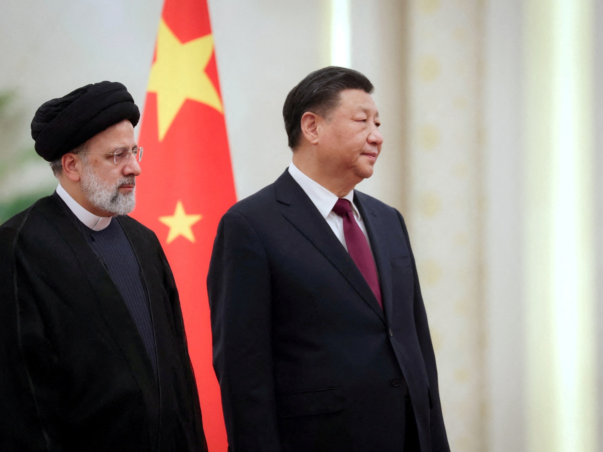 China calls for Iran sanctions to be lifted during Raisi’s visit