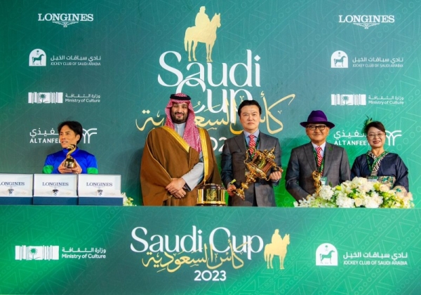 Crown Prince crowns Japan's Panthalasa as Saudi Cup 2023 winner