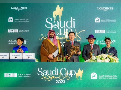 Crown Prince crowns Japan's Panthalasa as Saudi Cup 2023 winner