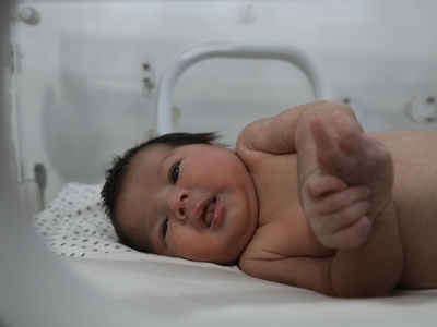 ‘Miracle’ baby born in the rubble as her mother died beside her