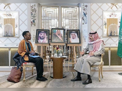 Prince Faisal meets CEO and president of International Crisis Group