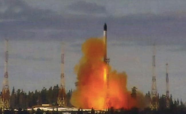 Russia Tested Satan II Missile During Biden's Ukraine Visit And It Failed: Report