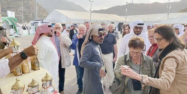German delegation visits 10th Coffee Beans Festival in Jazan