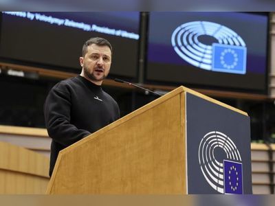 Ukraine’s Zelensky makes emotional appeal for EU membership
