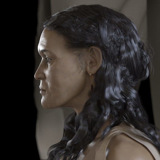 Royal Commission for AlUla reconstructs face of 2,000-year-old Nabataean woman