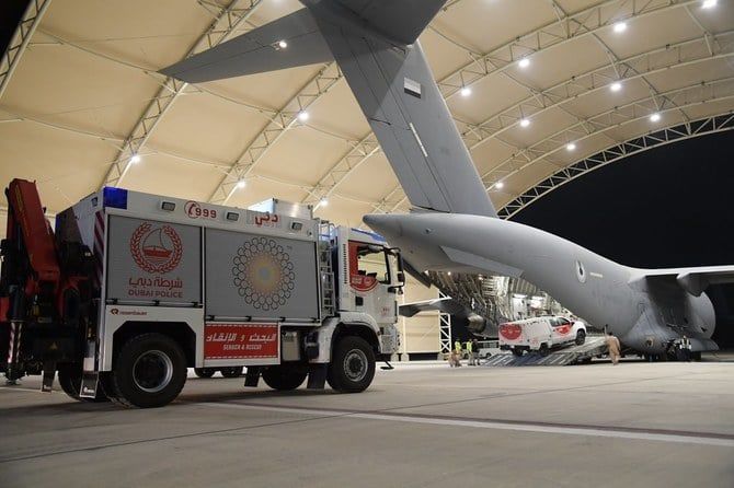 UAE pledges $100 million in quake relief to Syria, Turkiye