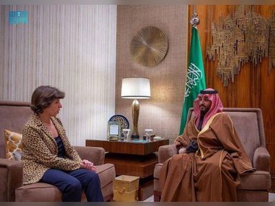 Crown Prince and French FM discuss bilateral ties, regional developments