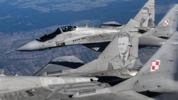 Kremlin threatens to destroy Ukraine jets after Poland and Slovakia pledges