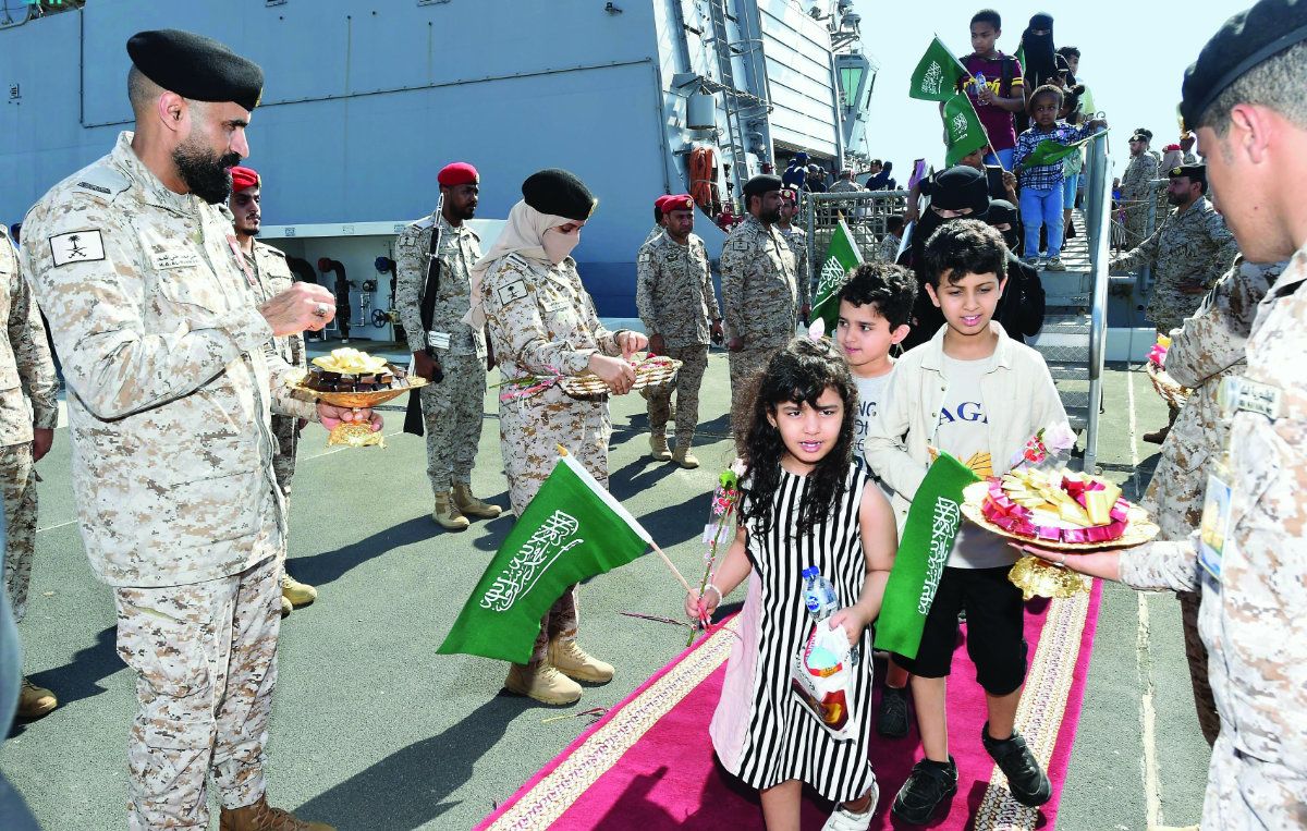 Five Saudis, 198 foreigners evacuated from Sudan arrive in Jeddah