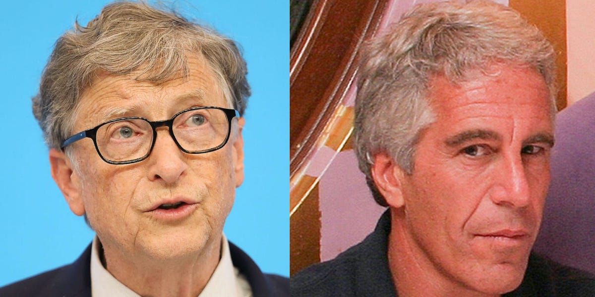 Jeffrey Epstein reportedly threatened Bill Gates with knowledge of the Microsoft billionaire's affair with a Russian bridge player