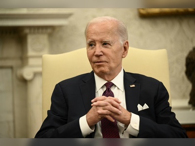 US President Joe Biden, pictured on October 25, 2023, spoke on the phone with the leaders of Egypt and Israel about the Israel-Hamas conflict (Brendan SMIALOWSKI)